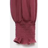 MANGO TEEN - Top - V-hals - Halflange Mouwen - Crinkle Structuur