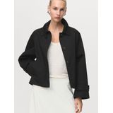 Mango - Tussenjas - Zwart - Dames