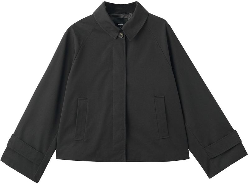 Mango - Tussenjas - Zwart - Dames