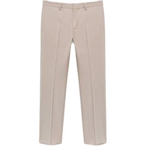 Mango Man slim pantalon beige