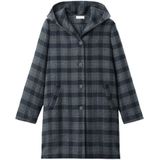 MANGO TEEN - Manteljas - Grijs - Met Capuchon - Geschikt voor Meisjes