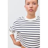 MANGO TEEN - Sweater - Wit - Oversized Pasvorm - Lange Mouwen