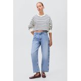 MANGO TEEN - Sweater - Wit - Oversized Pasvorm - Lange Mouwen