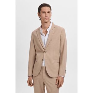 Mango Man - Colbert - Beige - Super Slim Fit - Heren