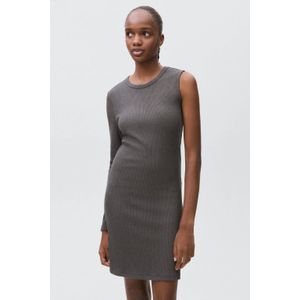 MANGO TEEN - Jurk - Ribgebreid - Lange Mouwen - Bodycon Pasvorm