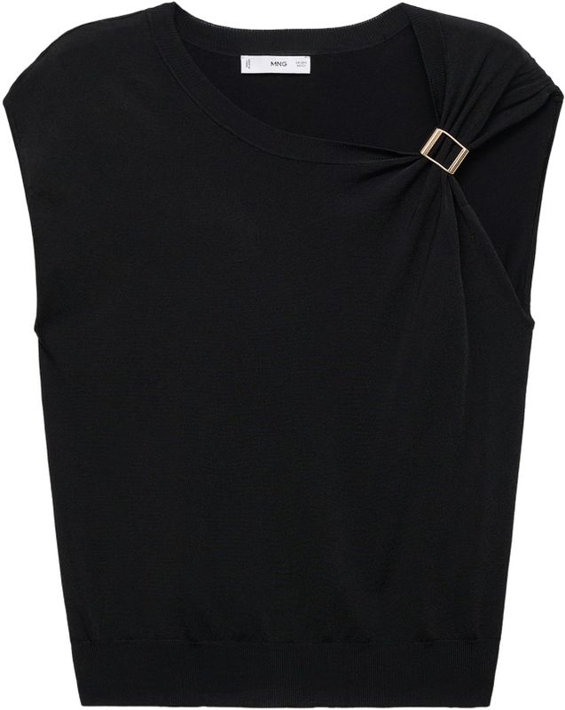 MANGO - SOFI - Trui - Zwart