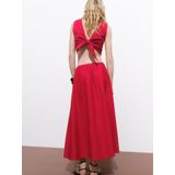 Mango - A-lijn Rok - Rood