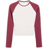 MANGO TEEN - Longsleeve - Donkerrood