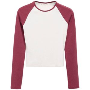 MANGO TEEN - Longsleeve - Donkerrood