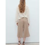 MANGO - Trui - Wit - Knitwear - Lange Mouw - Losse Pasvorm