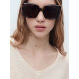 MANGO - Trui - Wit - Knitwear - Lange Mouw - Losse Pasvorm