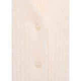 Mango - Kids Vest - Grof Gebreid - Lange Mouwen - V-hals