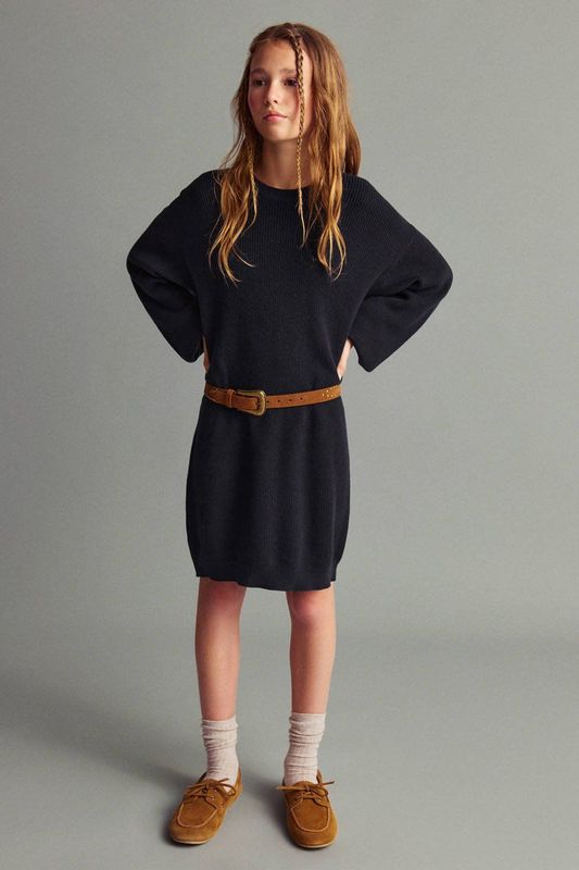 Mango Kids - Jurk - Midi - 100% Katoen