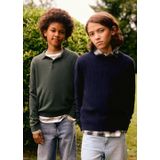 Mango Kids - Gebreide Trui - Lange Mouwen - Polokraag - 100% Katoen