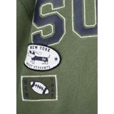 Mango Kids - Sweater - Groen - 100% Katoen