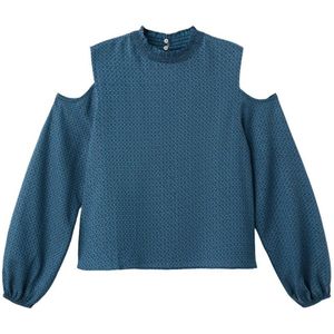 MANGO TEEN - Top - Lange Mouwen - Ronde Hals - 100% Viscose