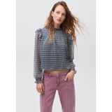 MANGO TEEN - Blousetop - Antraciet