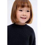 Mango Kids - Midi Jurk - Marine - Gebreid - Lange Mouwen