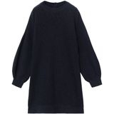 Mango Kids - Midi Jurk - Marine - Gebreid - Lange Mouwen