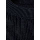 Mango Kids - Midi Jurk - Marine - Gebreid - Lange Mouwen