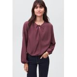 MANGO TEEN - Longsleeve - Zacht - 100% Viscose - Ronde Hals - Pofmouwen