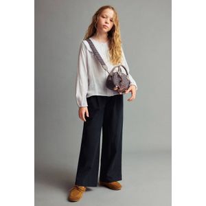 Mango Kids - Broek - Wide Leg - 100% Katoen