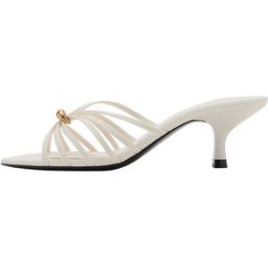 Mango - Muiltjes - Ecru