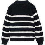 MANGO KIDS - ENZO - Trui - Marine/Wit - Lange Mouw