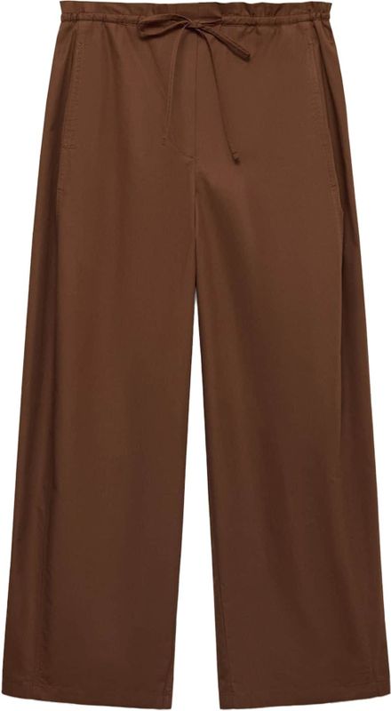 MANGO - LUPE - Broek - Bruin - Baggy