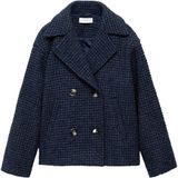 Mango Kids - Tweed Manteljas - Marine