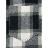 MANGO KIDS - THEOB - Overhemd - Navy - Olijfgroen - Wit - Geruit - Lange Mouw