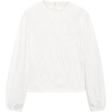 Mango Kids - Top - Lange Mouwen - Ronde Hals - Katoen