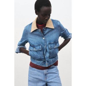 Mango - Spijkerjas - Medium Blue Denim