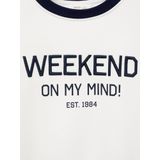 MANGO KIDS - WEEKEND - Sweatshirt - Zwart - Losse Pasvorm