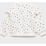 MANGO KIDS - Sweatshirt - Navy - Olijfgroen - Offwhite - Lange Mouw - Normale Pasvorm