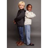 MANGO KIDS - Sweatshirt - Navy - Olijfgroen - Offwhite - Lange Mouw - Normale Pasvorm