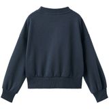 Mango - Kids Sweater - Effen - Ronde Hals - Geribbelde Boorden