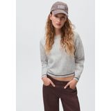 MANGO TEEN - Fijn Gebreide Trui - Lichtgrijs