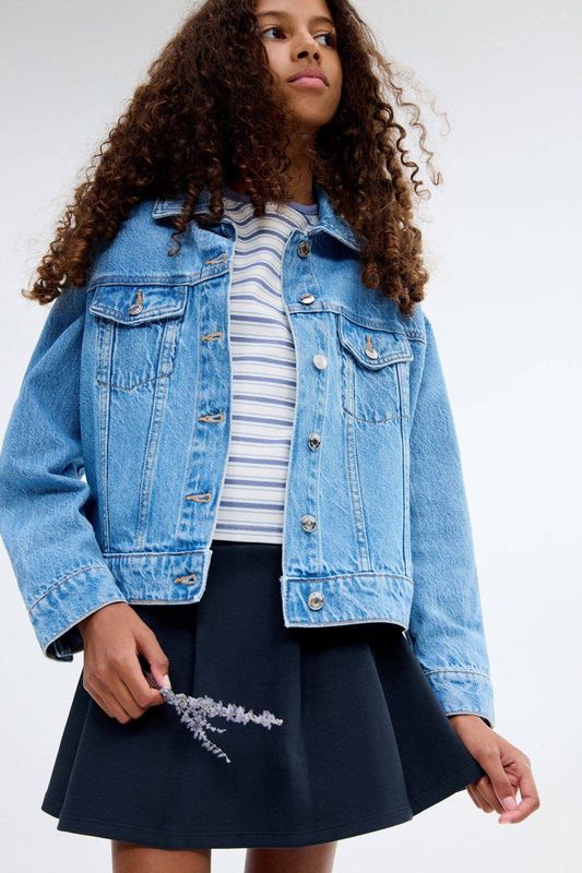 Mango Kids - Rok - Katoen - Met Elastische Tailleband