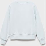 MANGO KIDS - SYTENNIS - Sweatshirt - Lichtblauw - Geel - Zwart
