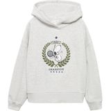 MANGO KIDS - SYCHAMP - Sweatshirt - Grijs - Capuchon