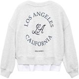 Mango Kids - Sweater - Grijs