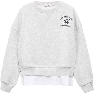 Mango Kids - Sweater - Grijs