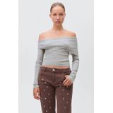 MANGO TEEN - Top - Strapless - Zacht - Rechte Mouwen