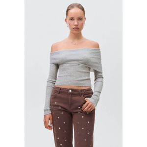 MANGO TEEN - Top - Strapless - Zacht - Rechte Mouwen