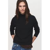 MANGO - CHIMNEY - Trui - Zwart