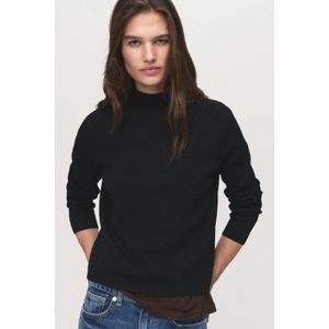 MANGO - CHIMNEY - Trui - Zwart