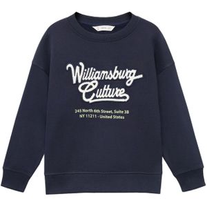 MANGO KIDS - WILLI - Sweatshirt - Navy / Wit