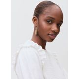 MANGO TEEN - Top - Lange Mouwen - Ronde Hals - Katoen