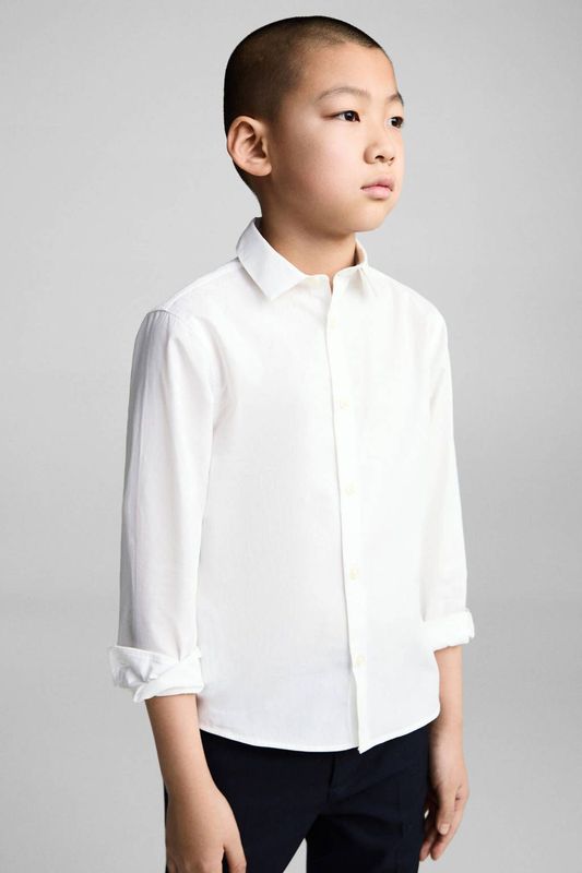 Mango Kids overhemd wit